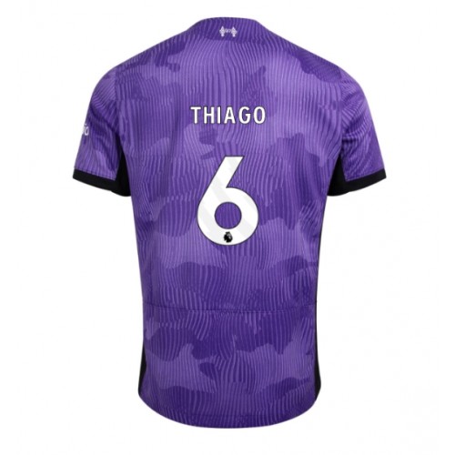 Fotballdrakt Herre Liverpool Thiago Alcantara #6 Tredjedrakt 2023-24 Kortermet